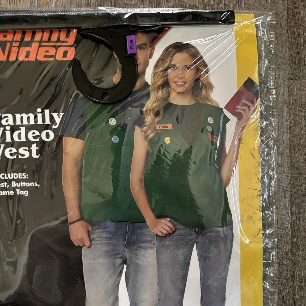Spirit Halloween Family Video Costume NIP New Stranger Things Plus 1X 18-20